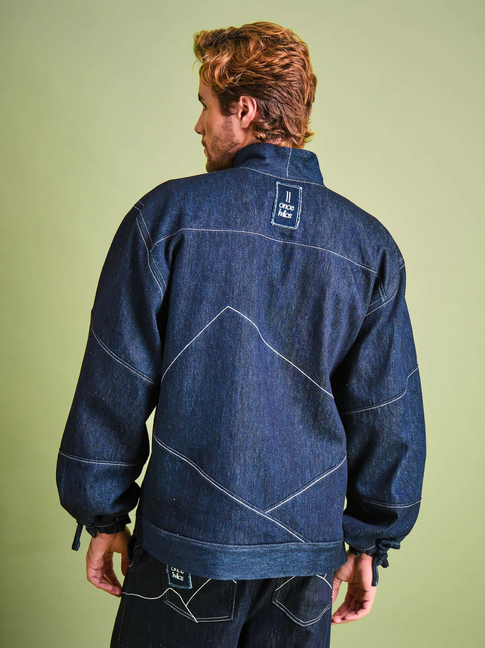 Chaqueta en Denim Algodón - miniatura 3