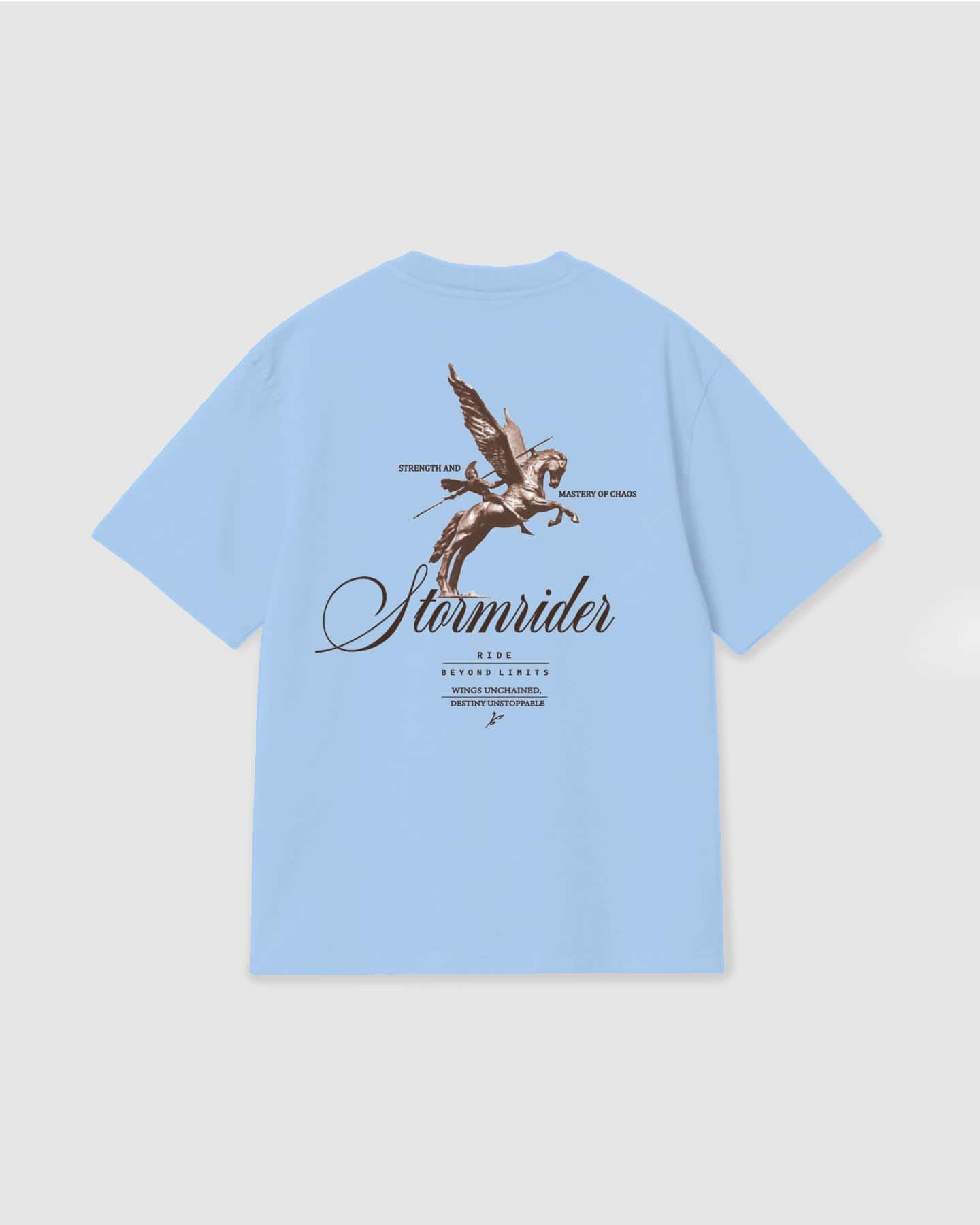 Oversized T Shirt Stormrider Sky Blue