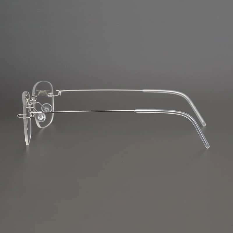 LINDBERG Air Titanium Rimless Silver - miniatura 3