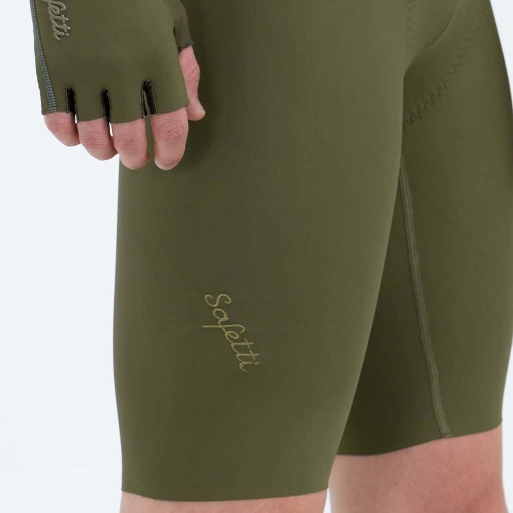 PANTALONETA CICLISMO TOSCANA 2.0 OLIVA PARA HOMBRE - miniatura 4