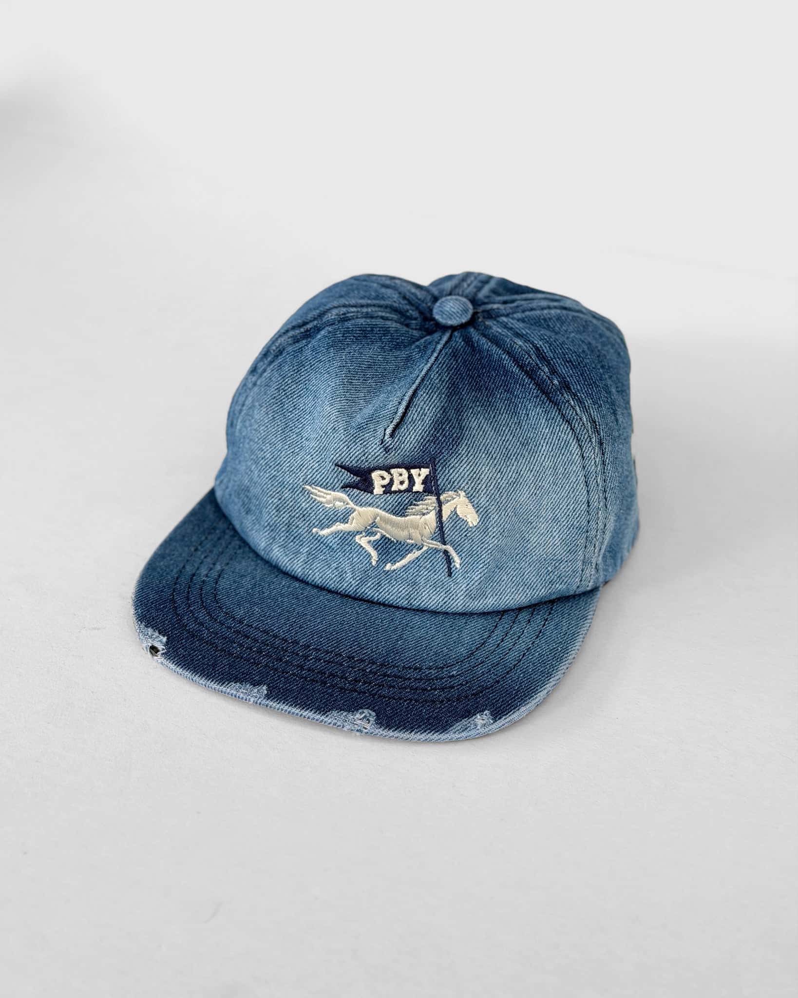 GORRA DENIM CABALLO AZUL - miniatura 5