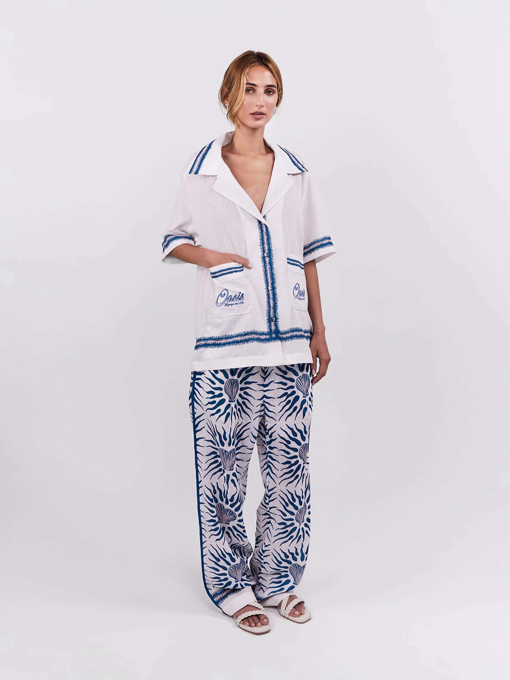 Pantalón Oasis - Azul - miniatura 3