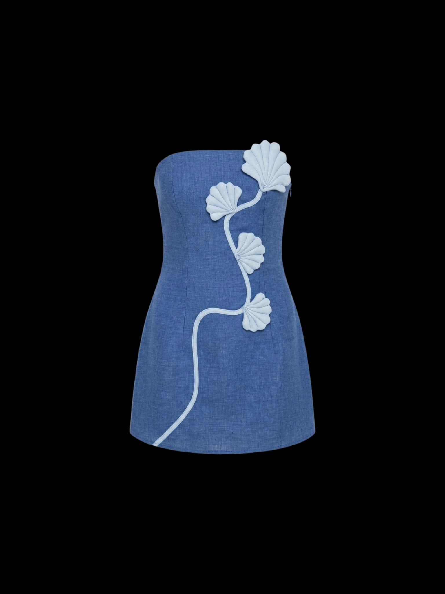 DANTE DRESS DEEP SEA BLUE