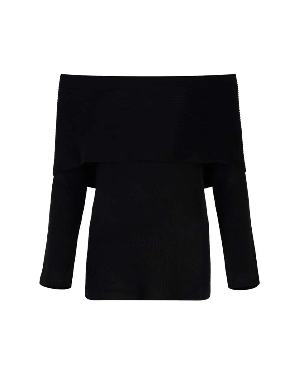 THEO BLACK SWEATER