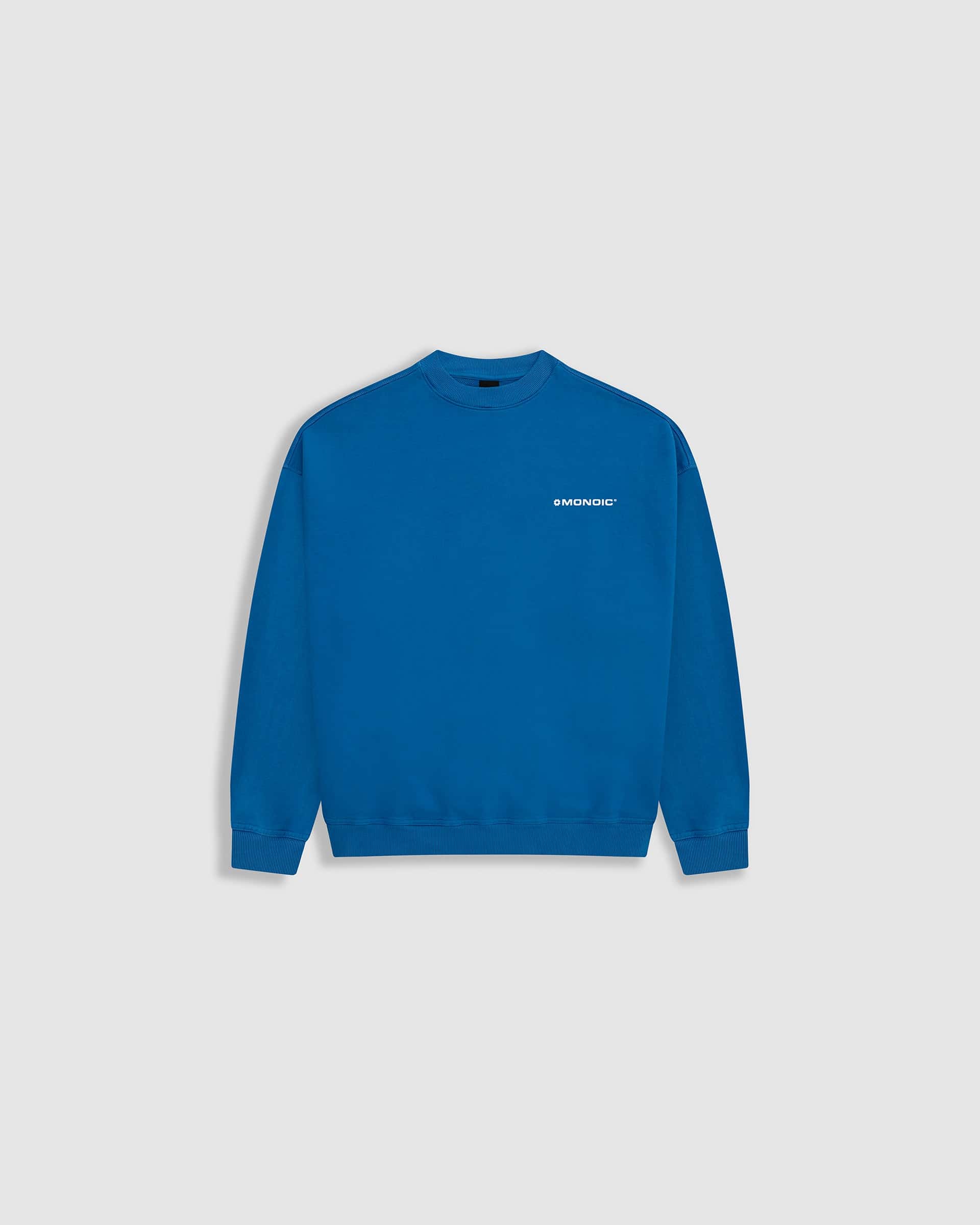 Crewneck Oversized Básico V4 - Azul Cobalto