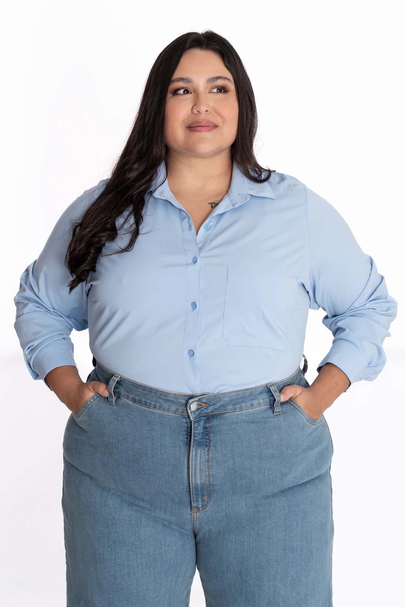 Camisa Aria Azul