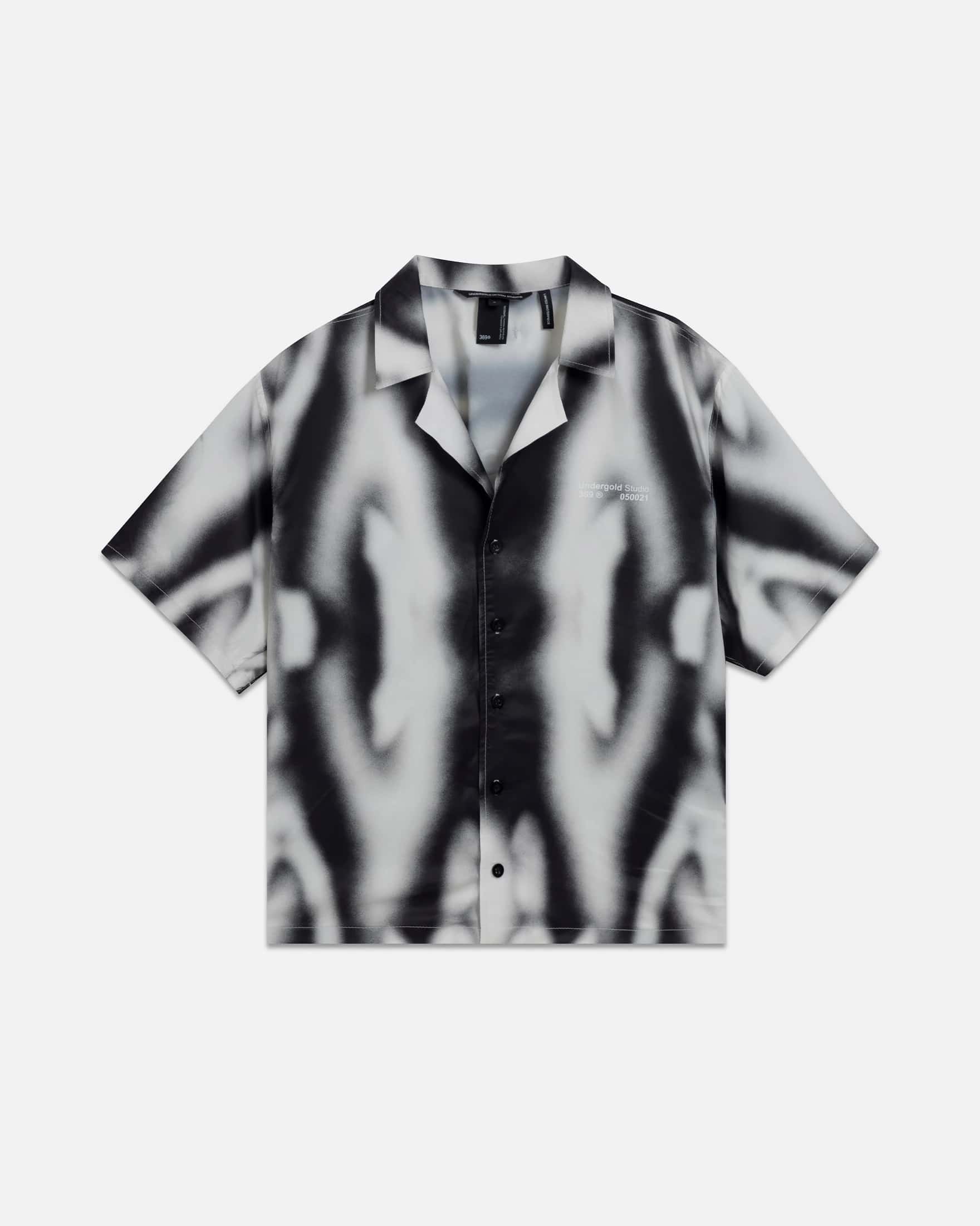 Basics Undergold Studio Silk Shirt Blur Pattern