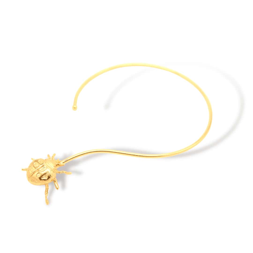 Choker con mariquita grande