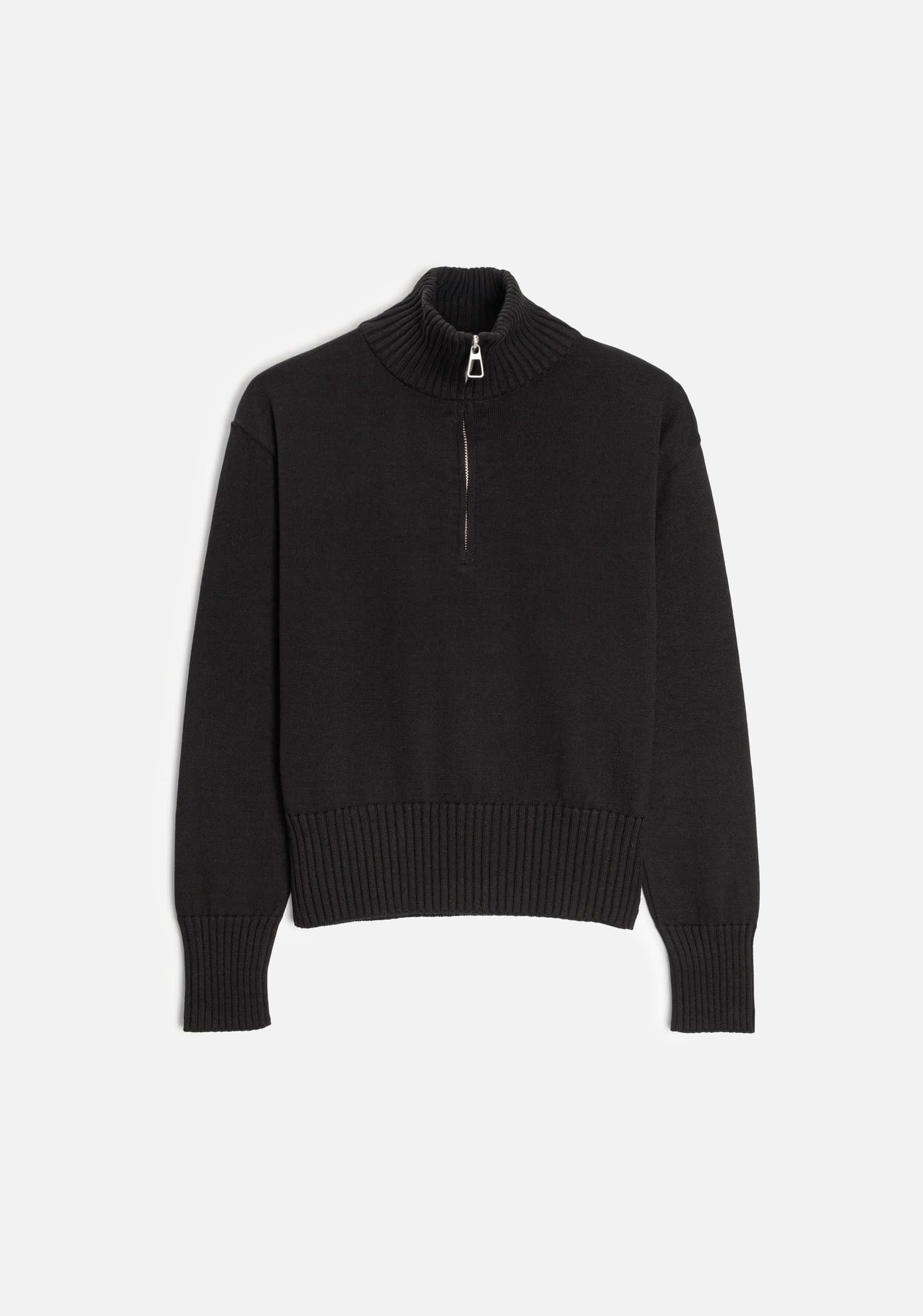 Saco M Nashville Half Zip Negro