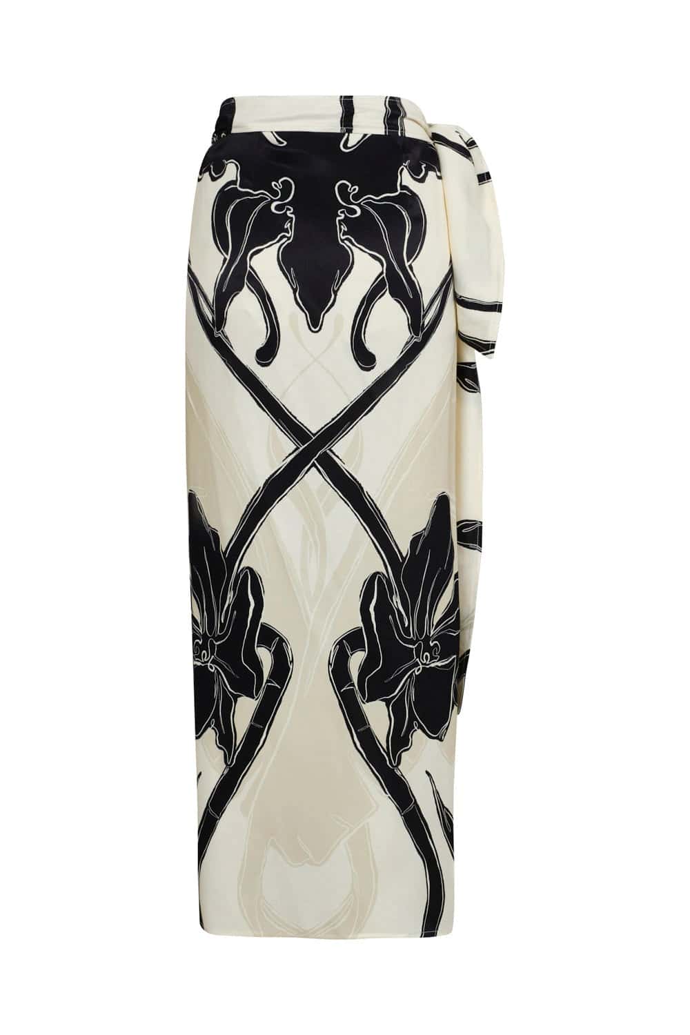 Falda samoa ivory negro - miniatura 2