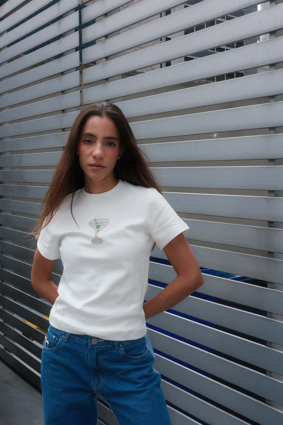 Martini Tee (White)