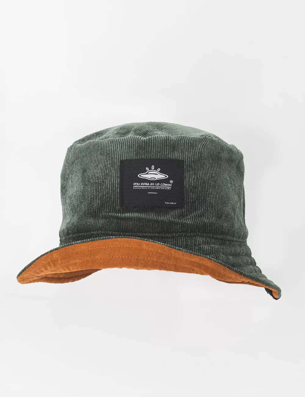 Fisher Hat duplex Mostaza + Chocolate Unisex - miniatura 8