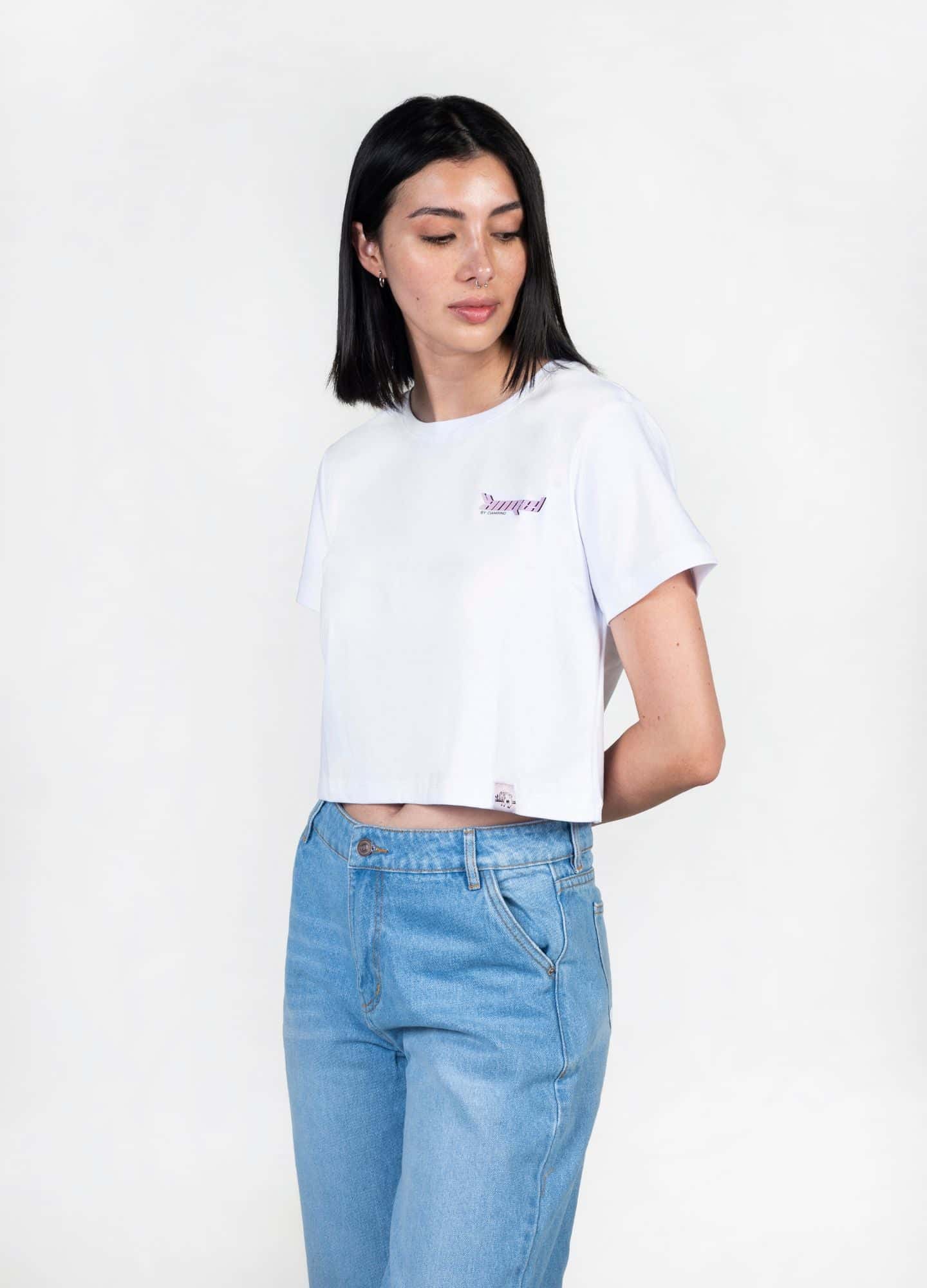 Angel Crop Top - Blanco