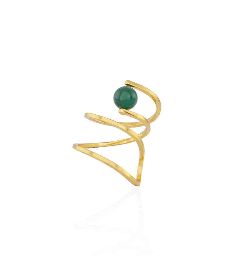 Anillo Athalia Aventurina