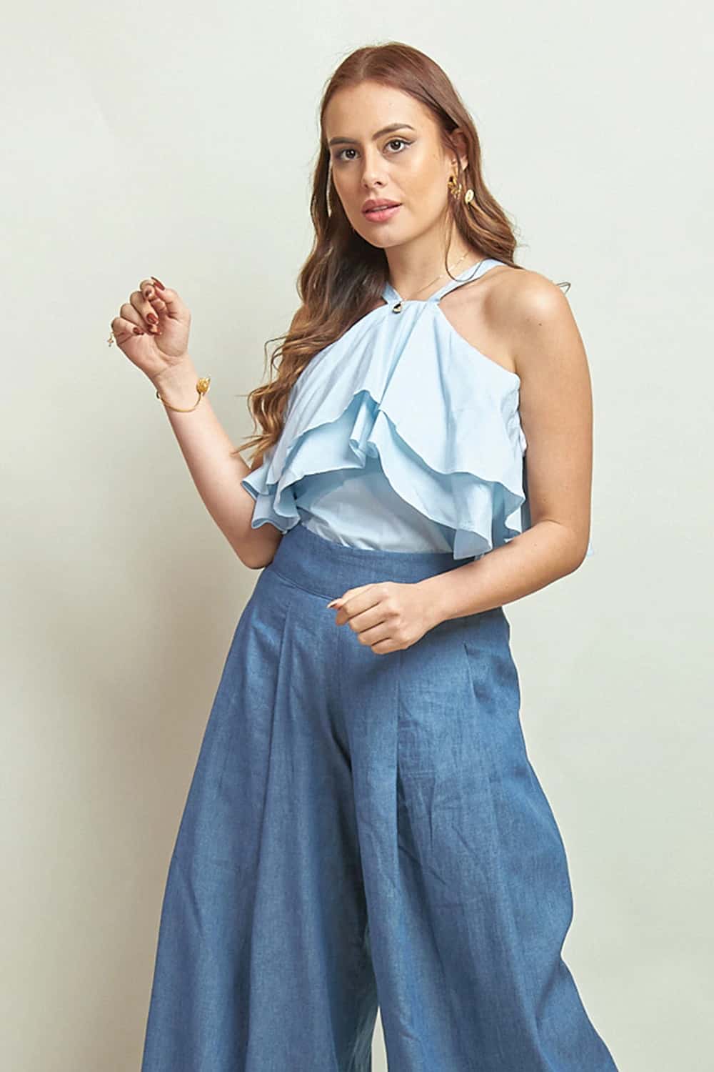 Blusa Berry Celeste - miniatura 3