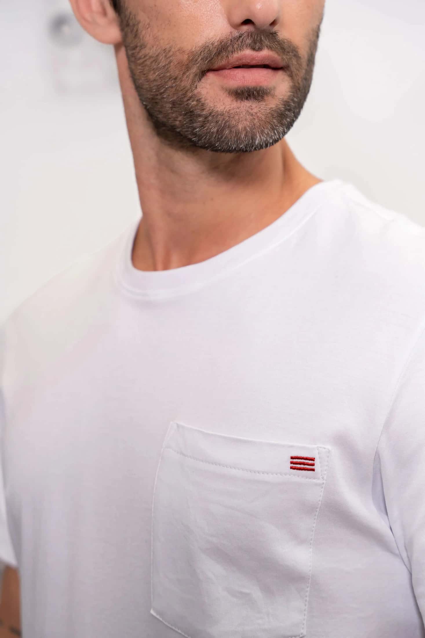 Camiseta Premium Hombre Blanco - miniatura 2