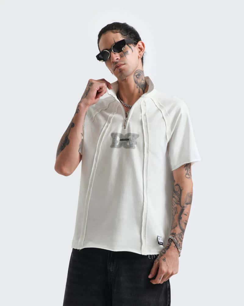 Polo Blanco Oversize Dynasty - miniatura 5
