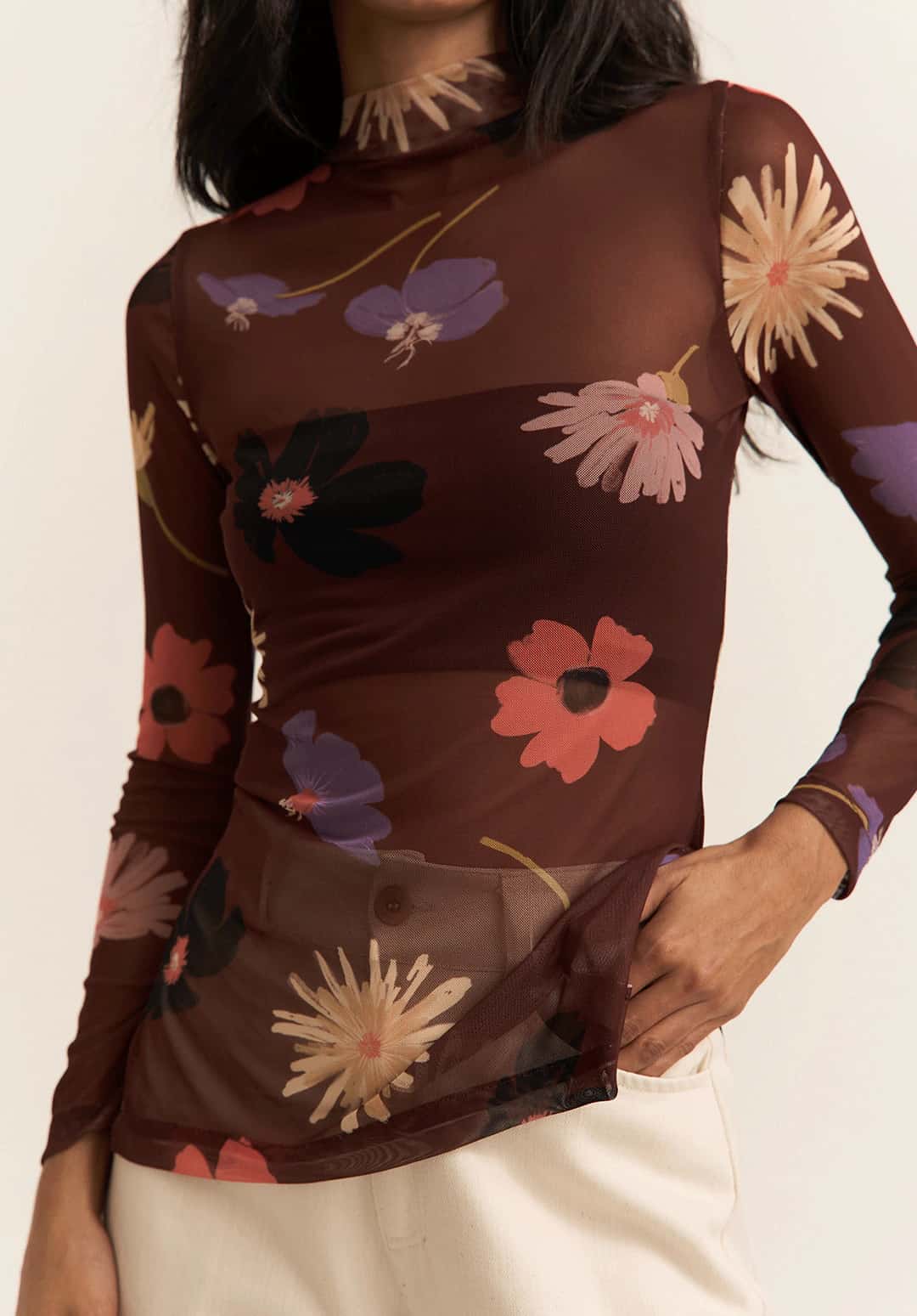 Top Mesh Nubia - miniatura 2