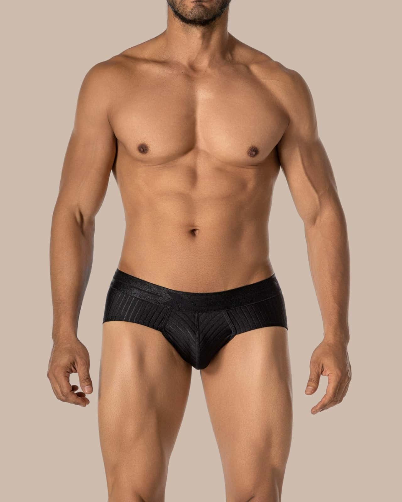 Brief Hidra Nylon Negro X2