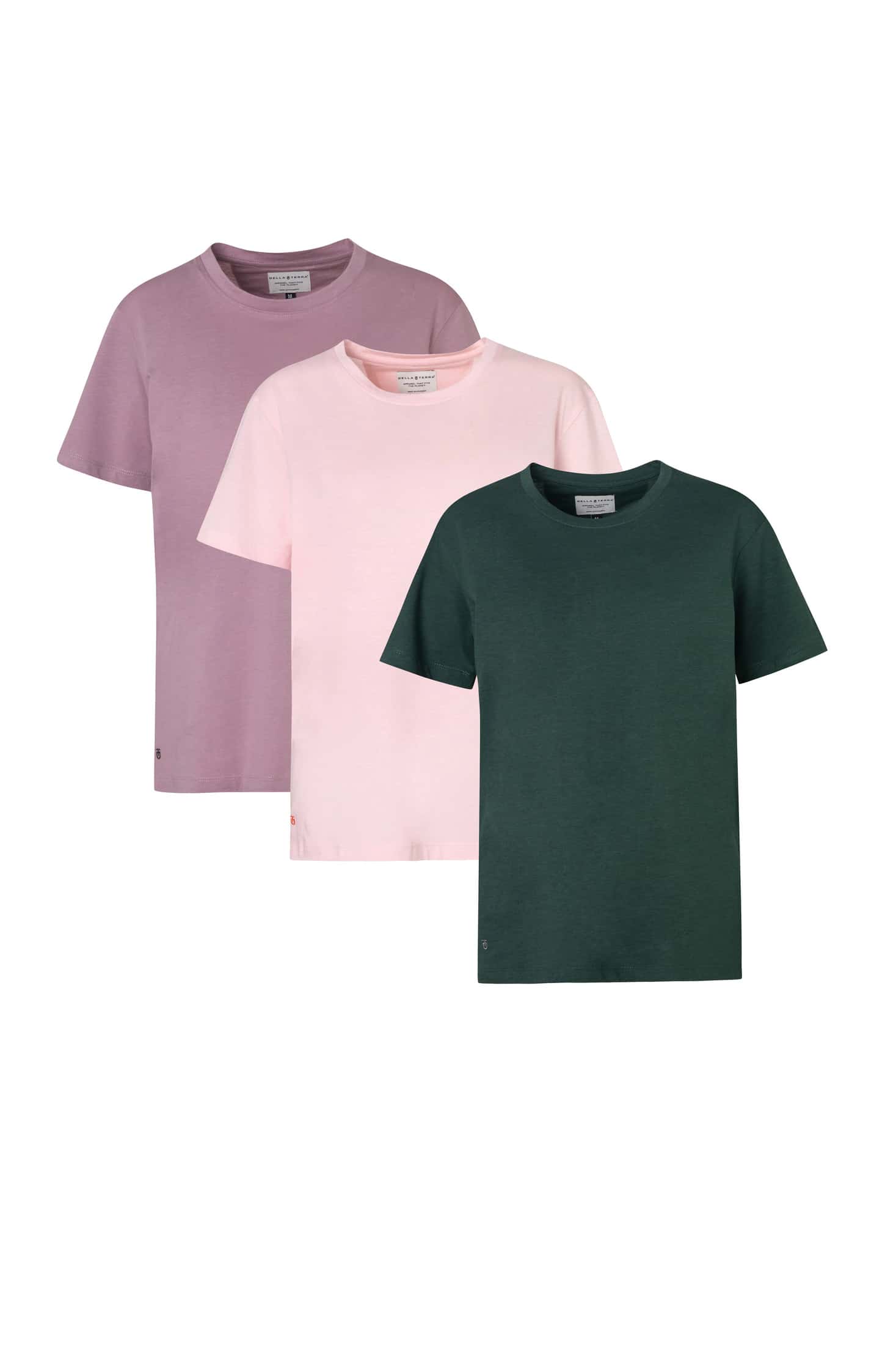Pack de 3 Organic Cotton & Refibra Tees