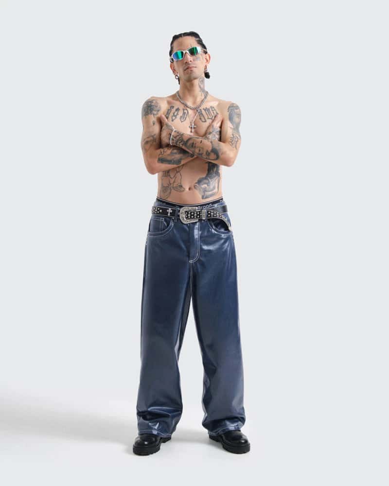 Jeans Wide Leg Indigo Legacy - miniatura 8