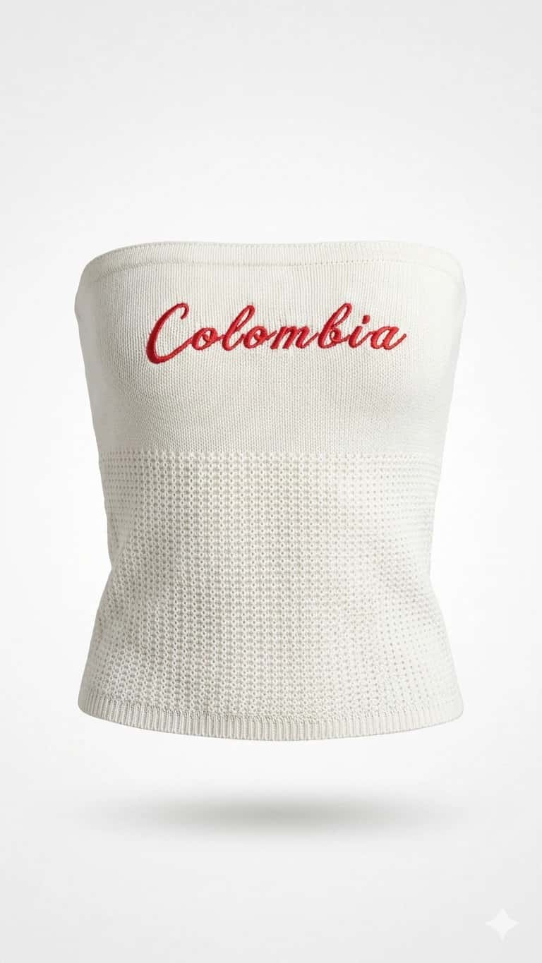 Top tejido Colombia - miniatura 1