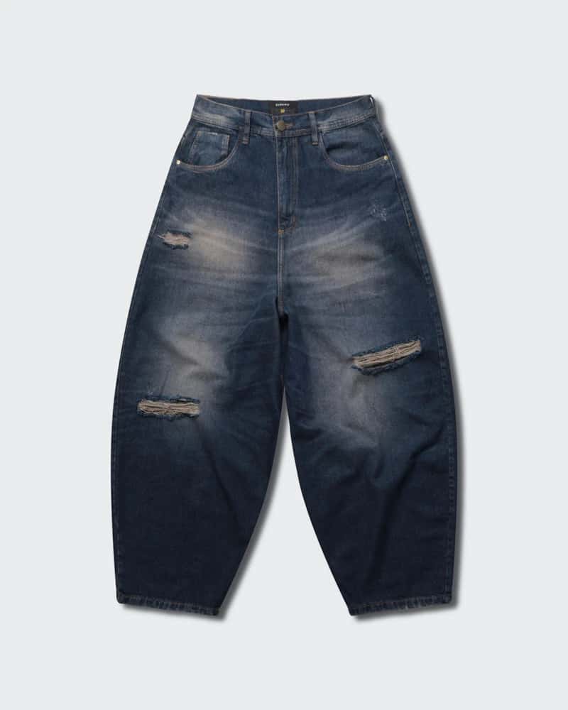 Jeans Azul Barrel Rogue Wash