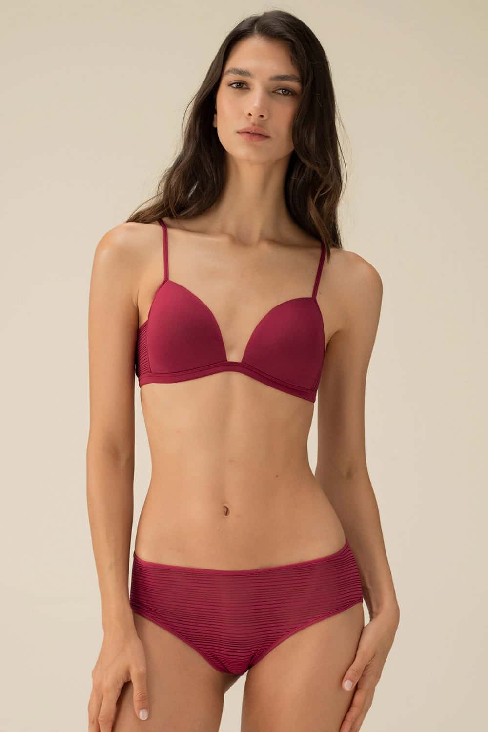Brasier triangular con copa