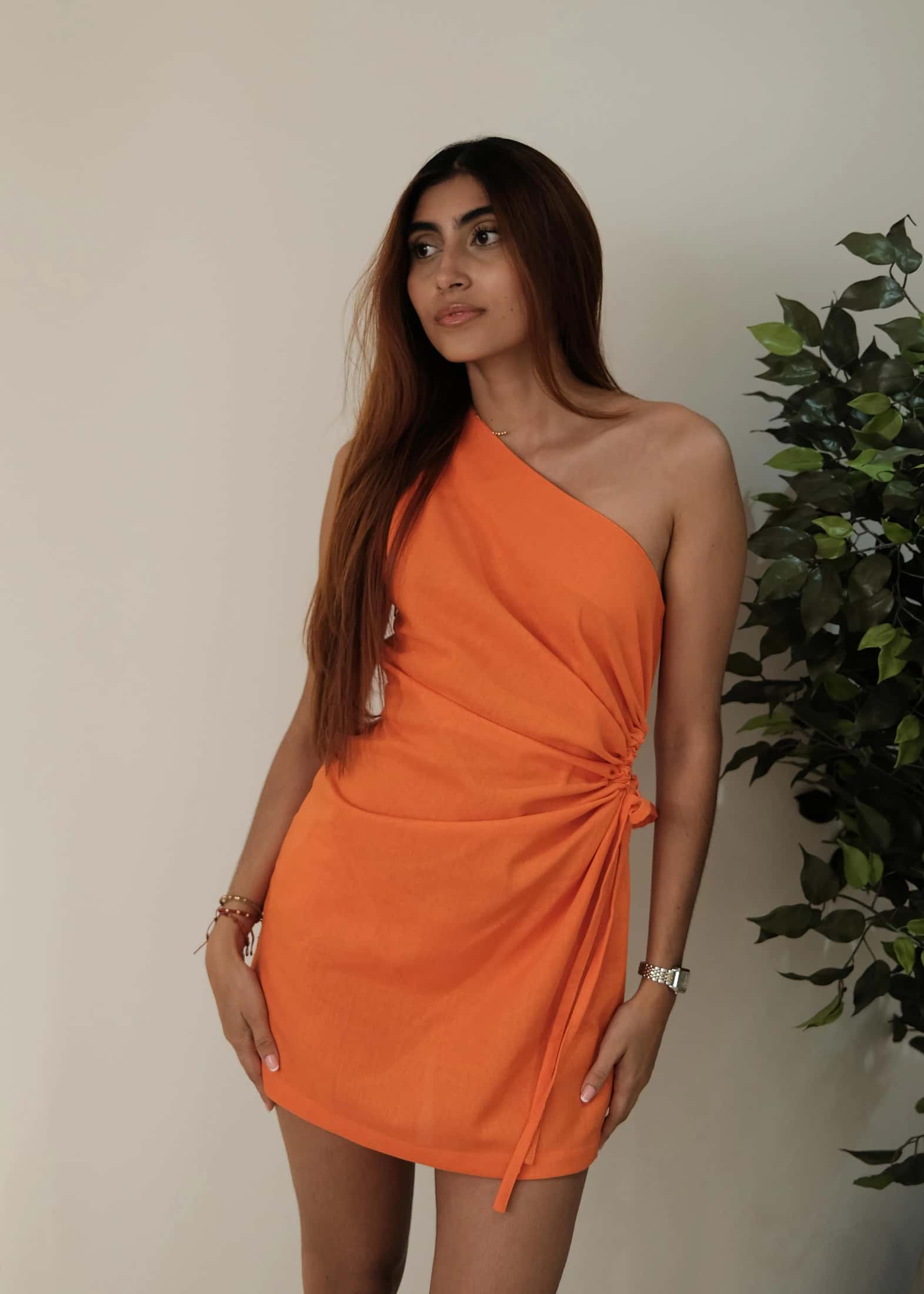 Vestido Mini Centauro Naranja