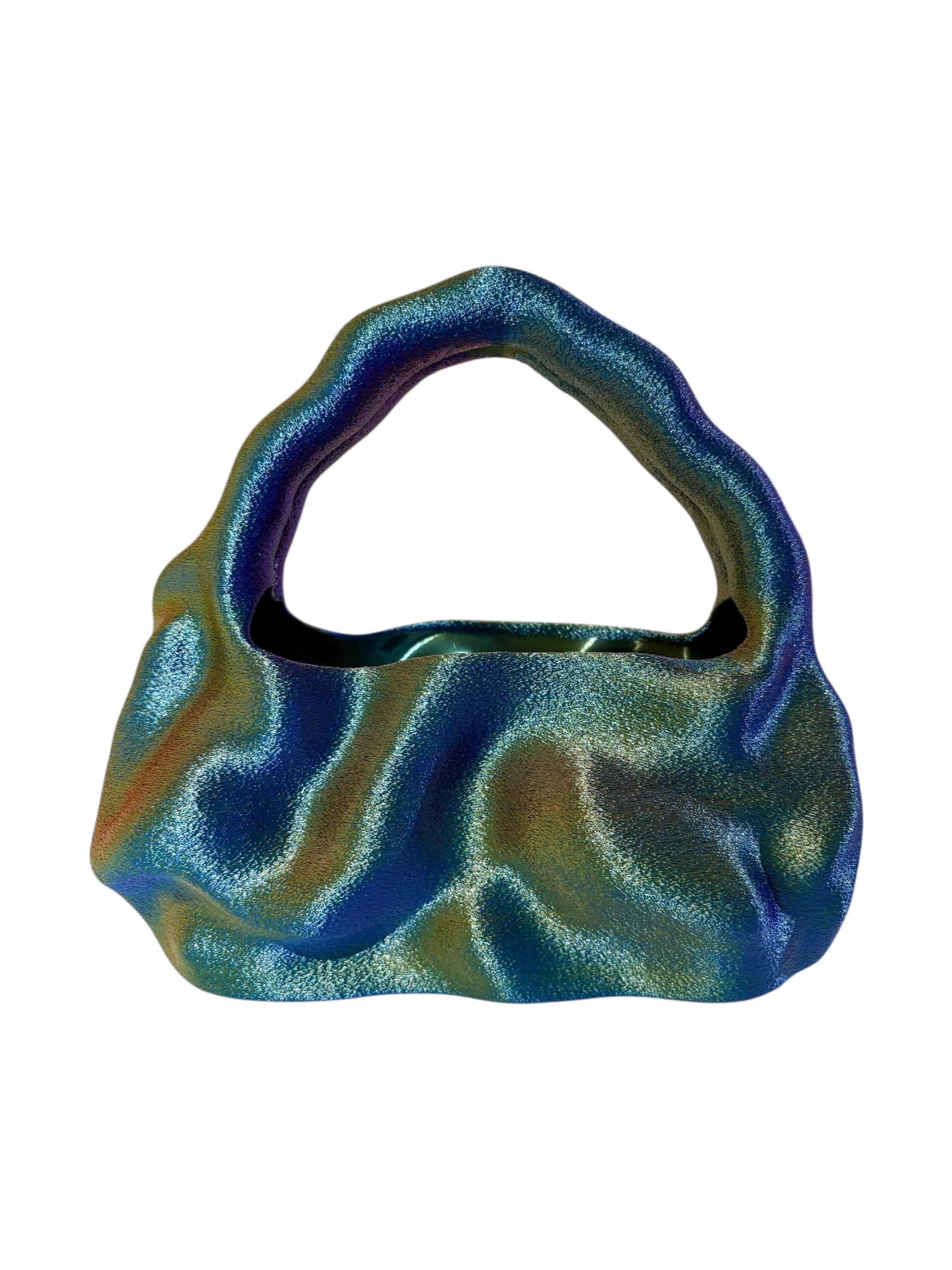 bolso grande cosmic water rojo azul amarillo - miniatura 4