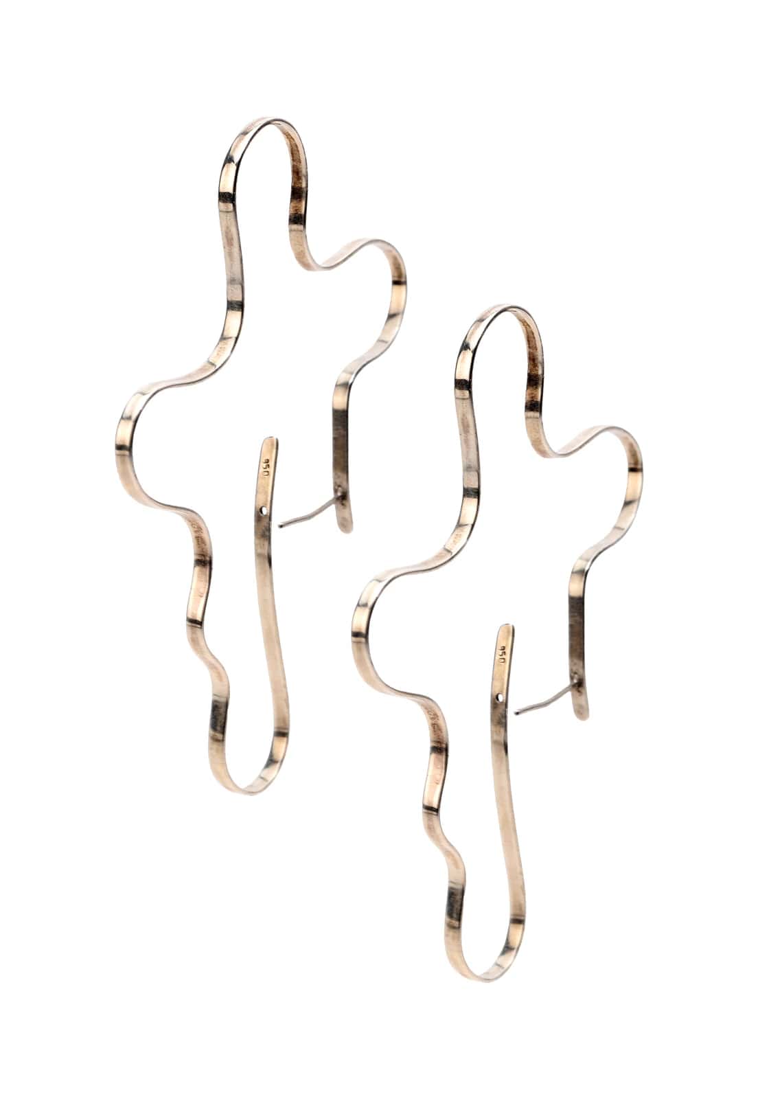 FLAT LIQUEN EARRINGS