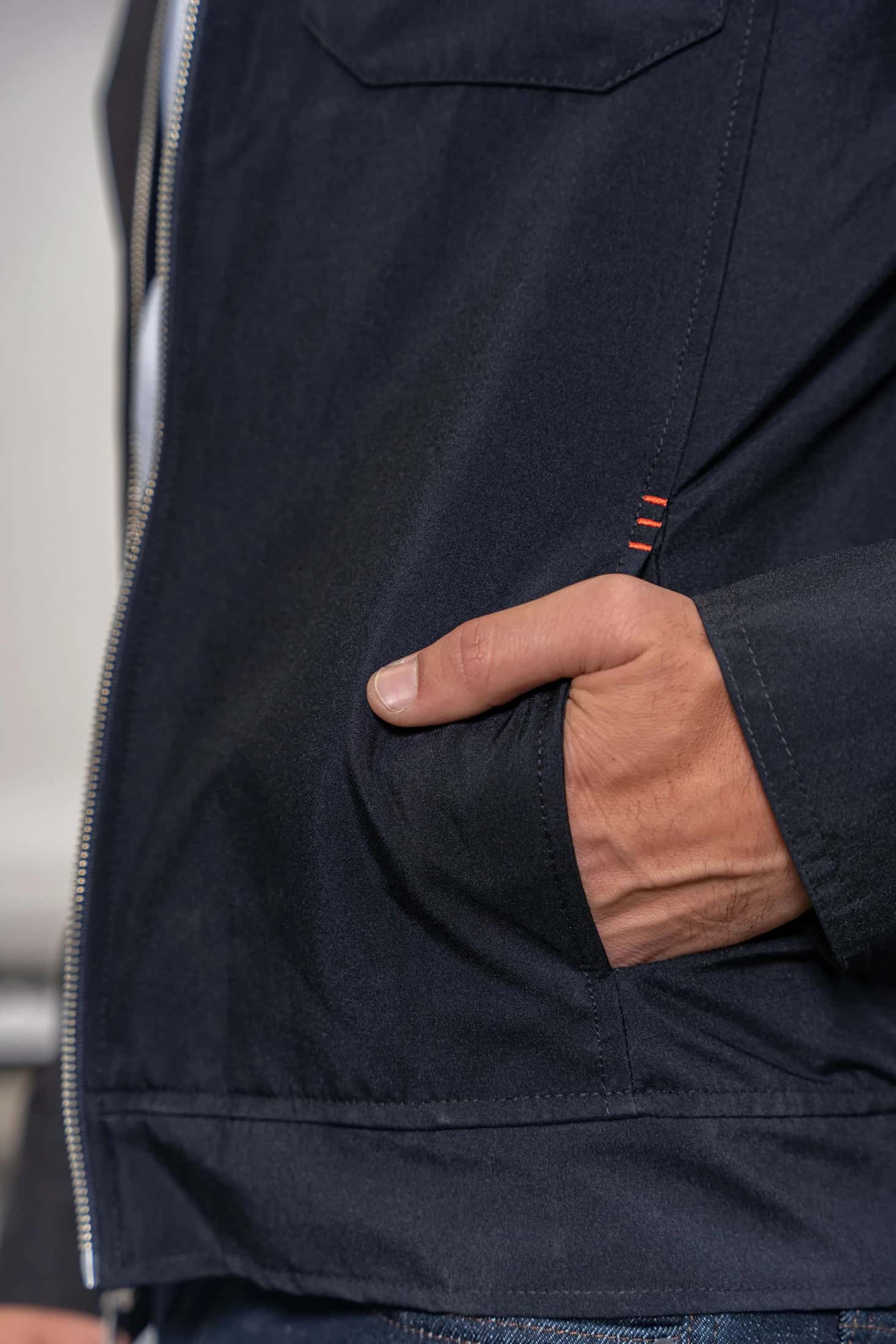 Chaqueta Airmode Hombre Azul Oscuro - miniatura 3