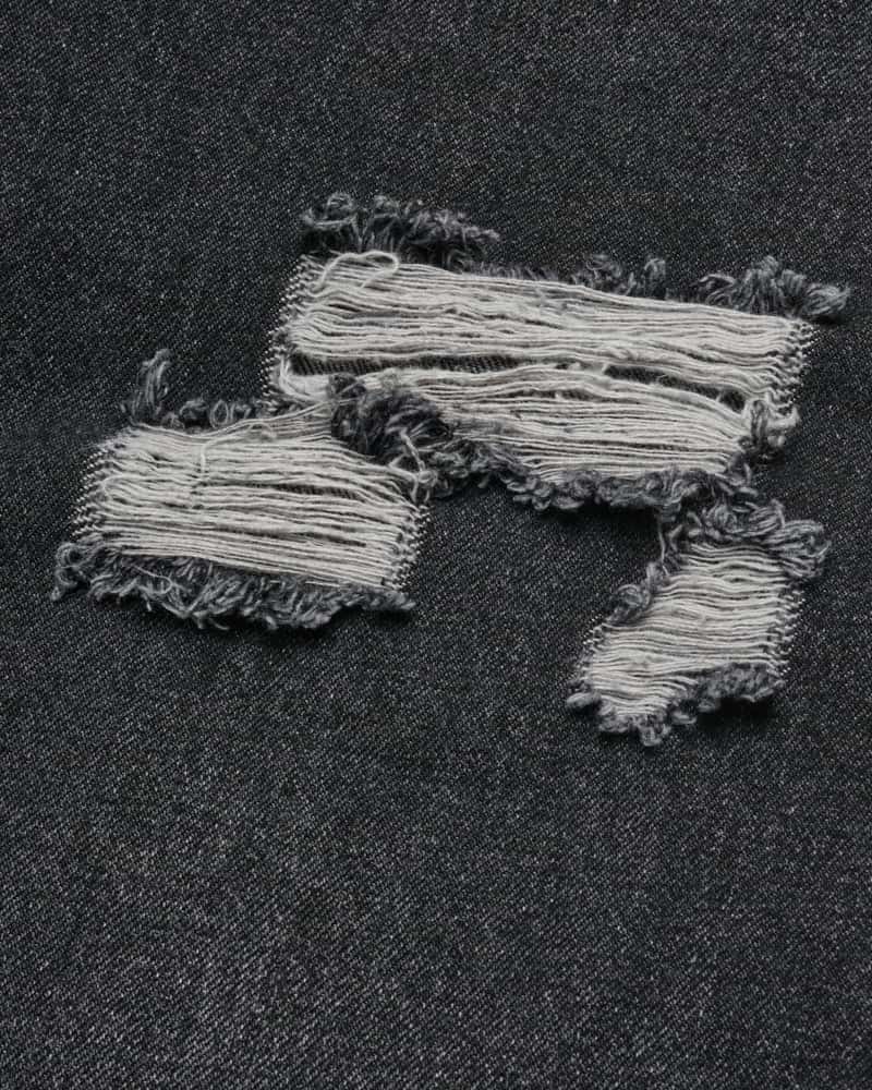 Jeans Baggy Distressed Black - miniatura 3