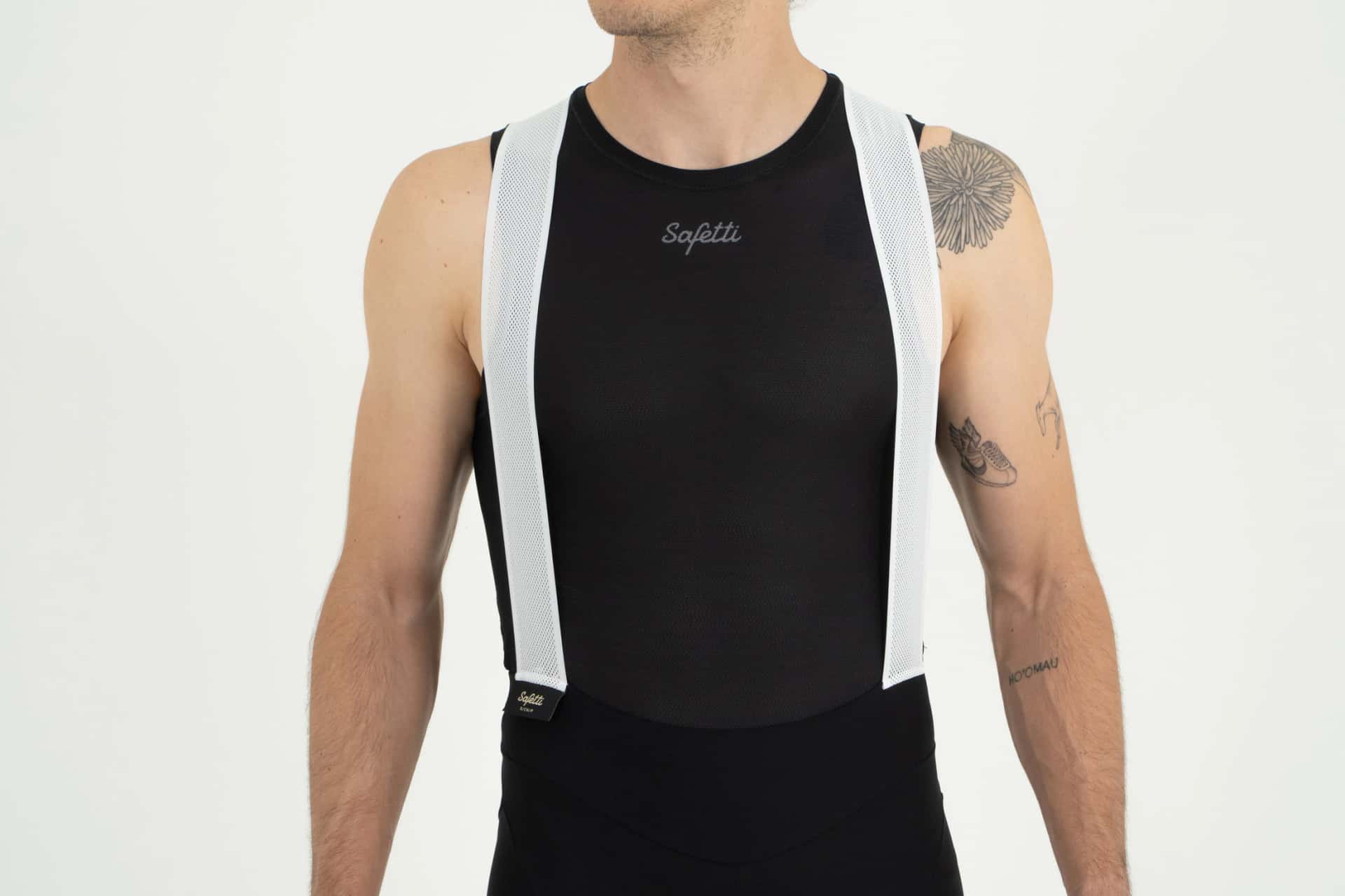 PANTALONETA CICLISMO CON CARGADERAS GIRONA NERO PARA HOMBRE - miniatura 3