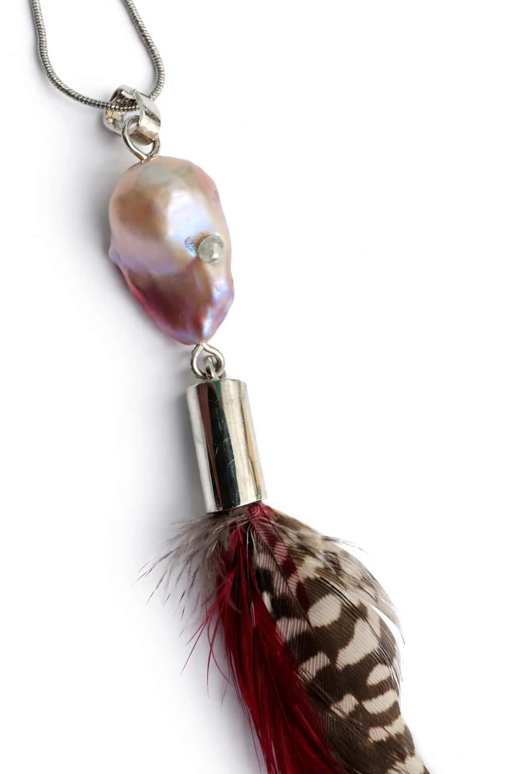 Wings of the Moon Pearl” Pendant - miniatura 2