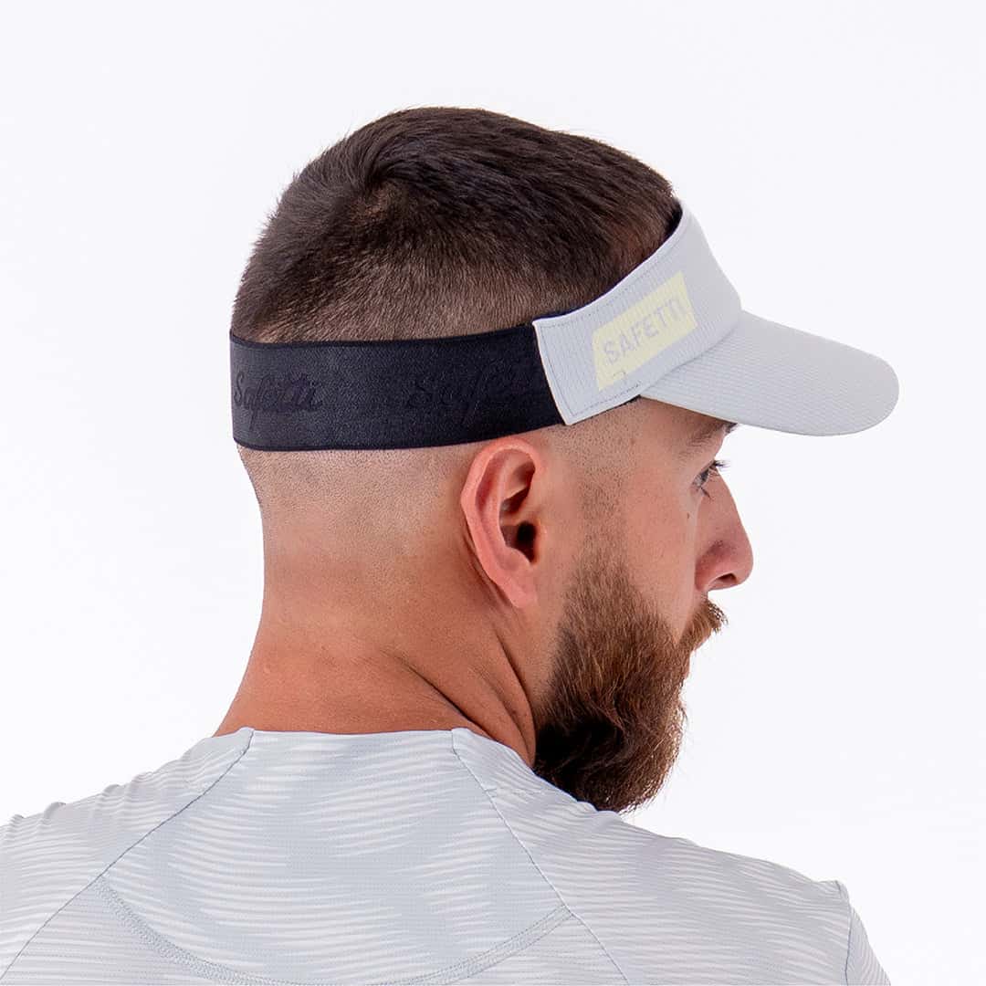 VISERA RUNNING SOLID GRIS CLARO UNISEX - miniatura 3