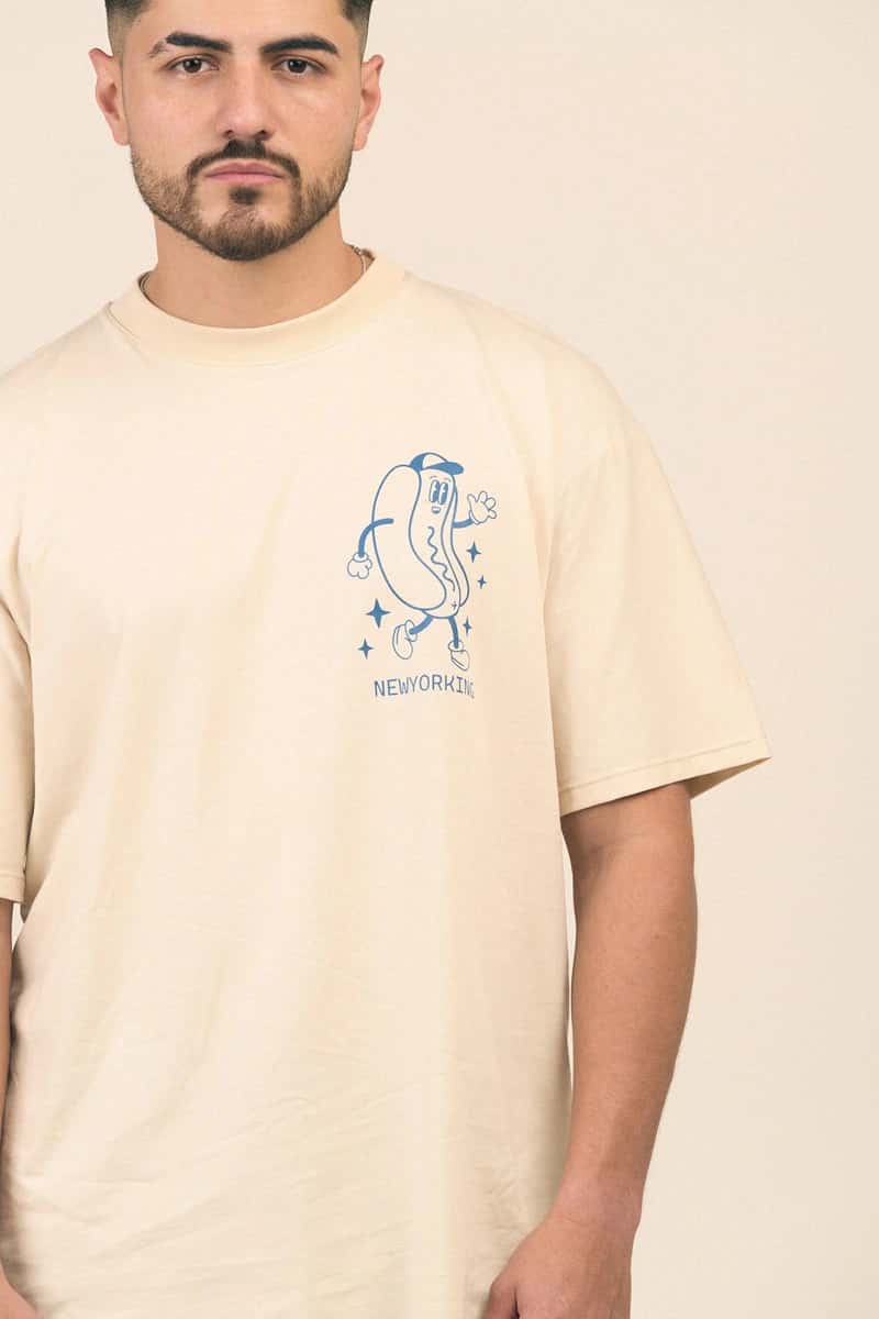 OVERSIZE 200GR BEIGE NEWYORKING - miniatura 2