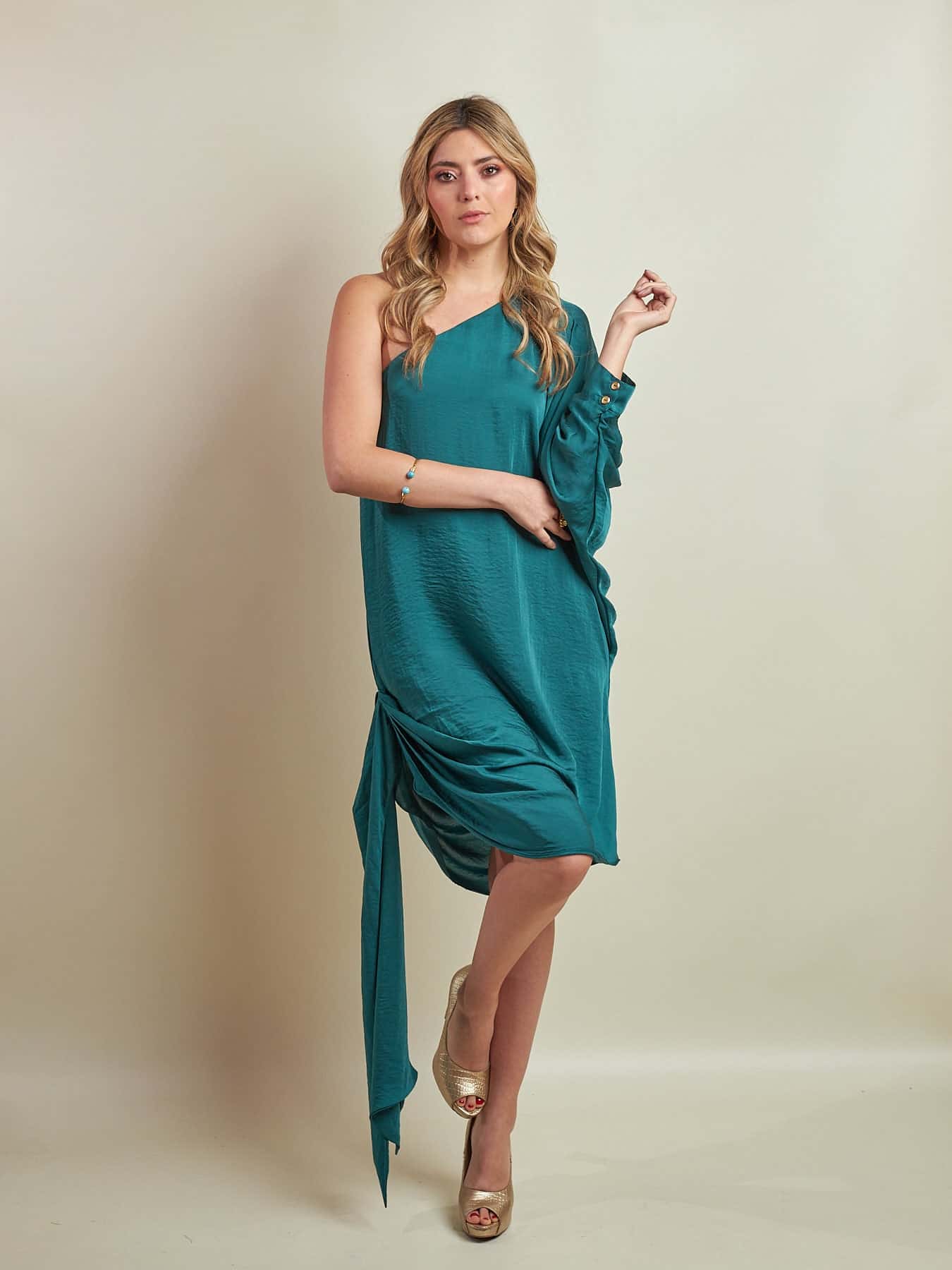 Vestido Bahía Verde Oliva - miniatura 6