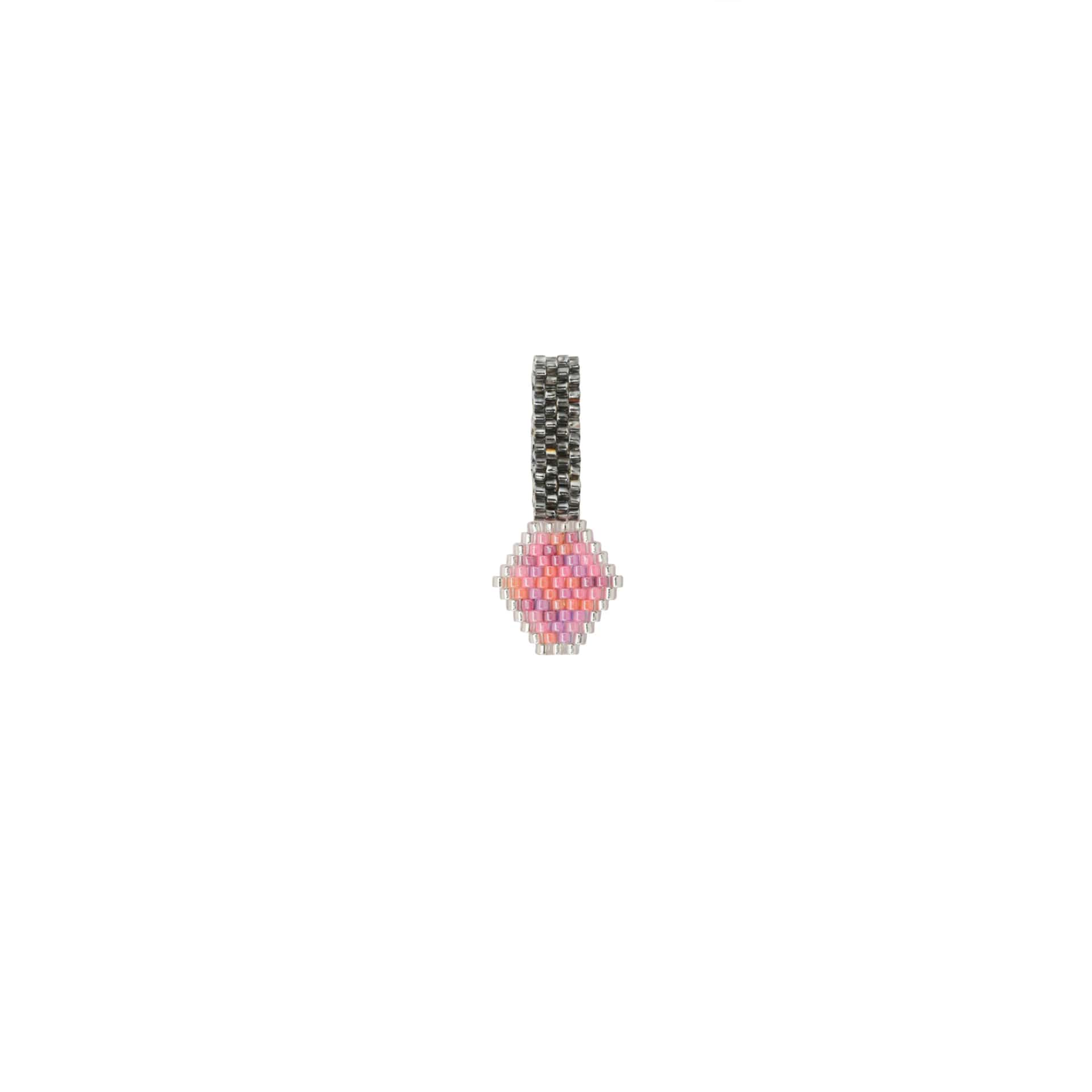 Dije Ojito Steel Pink Orange