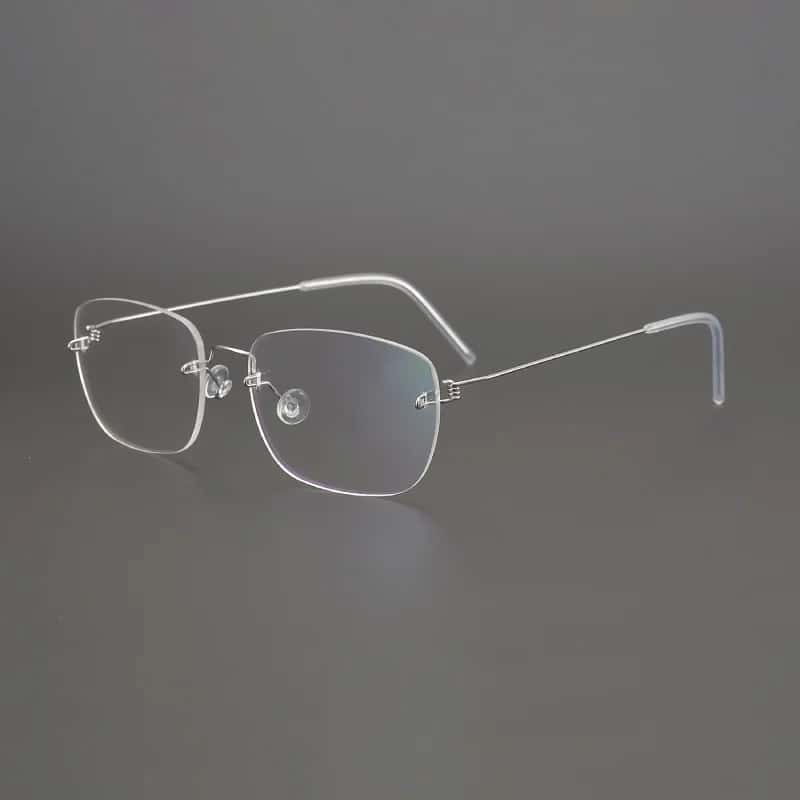 LINDBERG Air Titanium Rimless Silver - miniatura 1