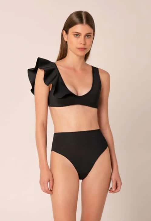 Top de Bikini Tiza 31 Black