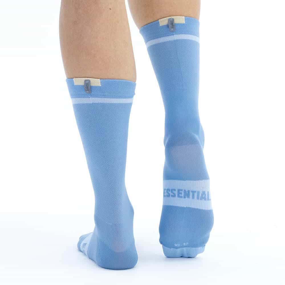 MEDIAS CICLISMO  VENTI 8" SKYBLUE UNISEX - miniatura 2
