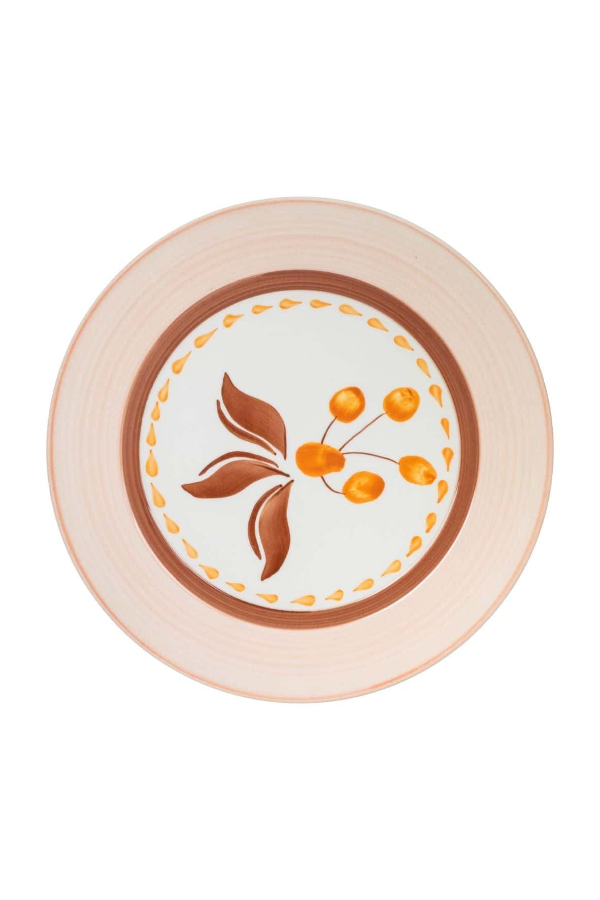 JDD Chontaduro Dinner Plate / Yellow