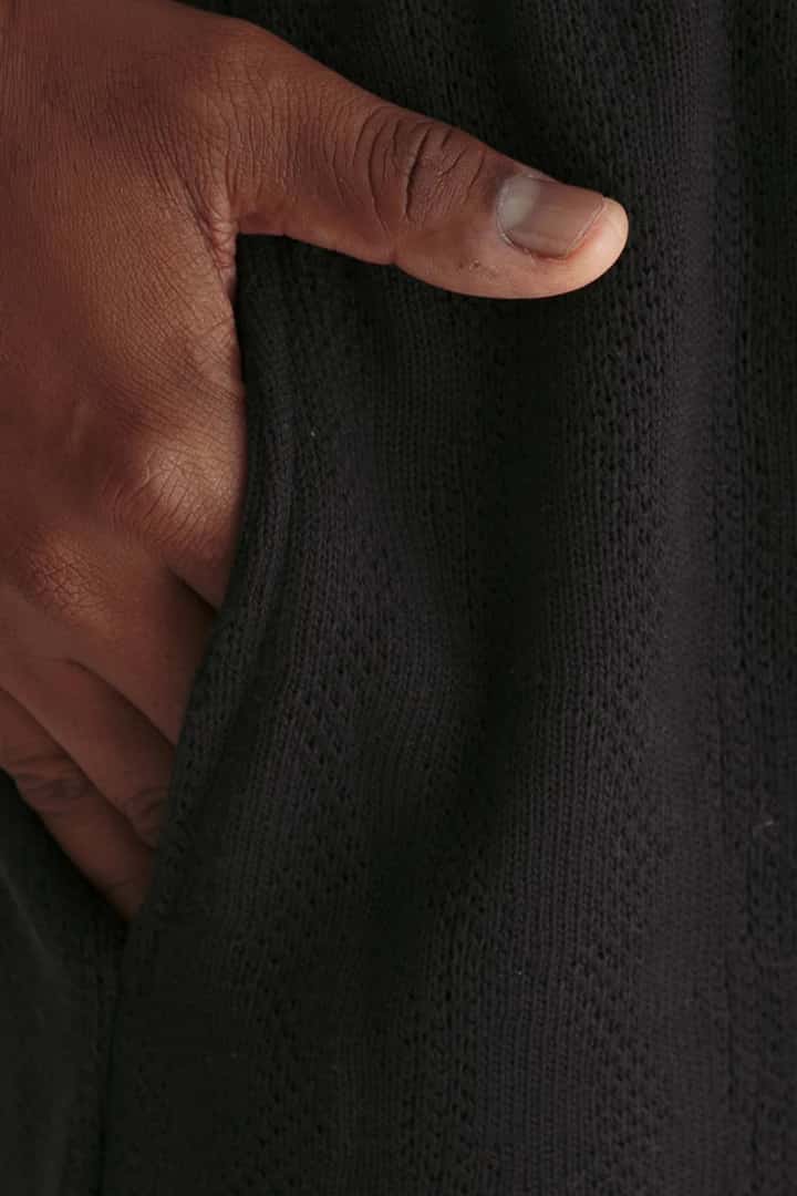 Short tejido negro - miniatura 5