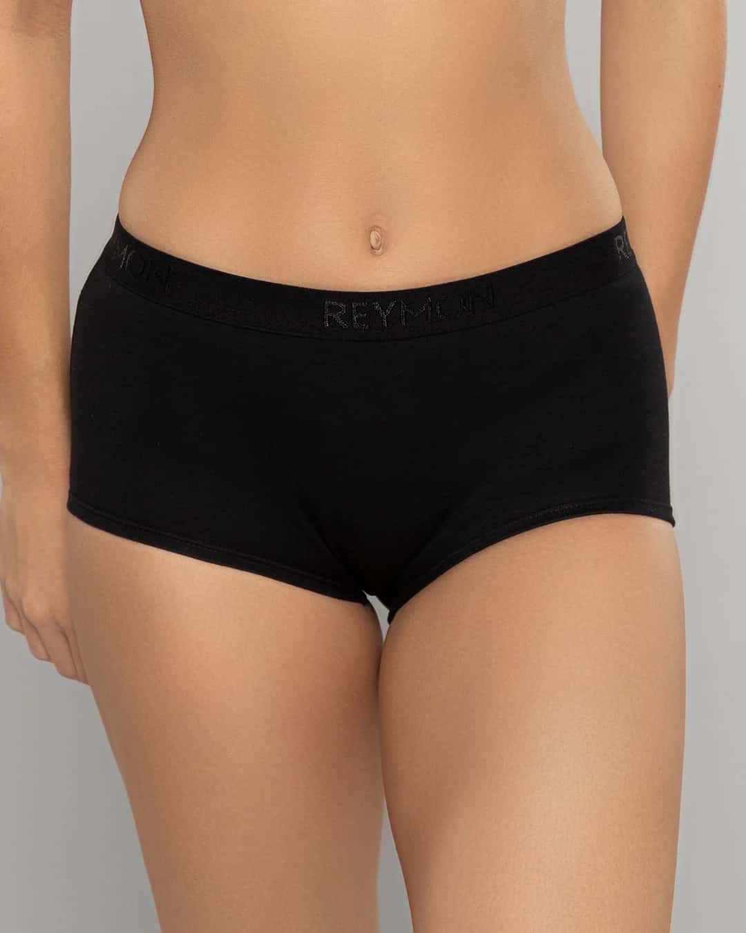 Boxer Femenino Tiro Alto en Algodón con Elástico Reymon Ref. 8011 - miniatura 20