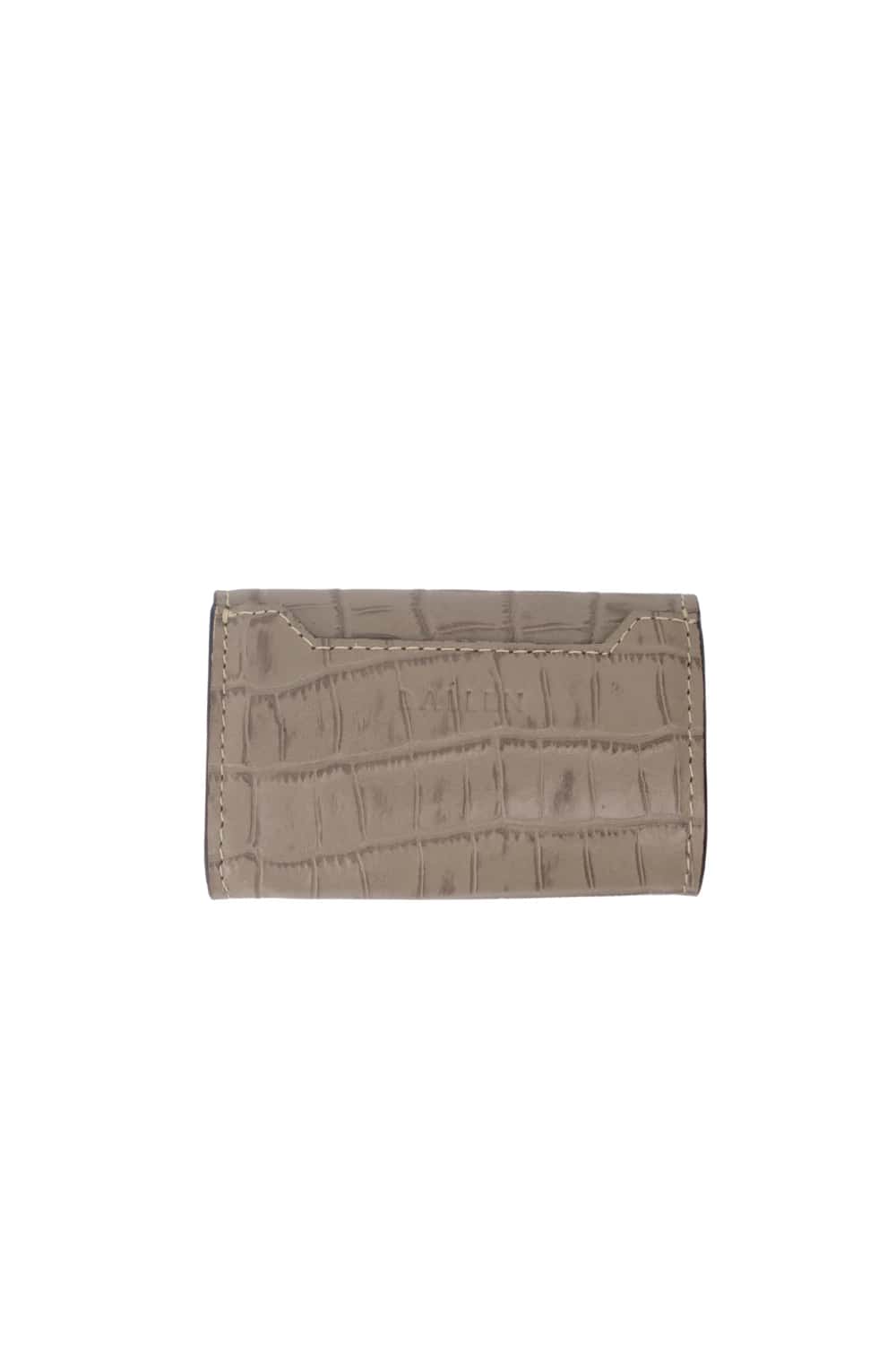 POCKET WALLET - TAUPE CROC - miniatura 3