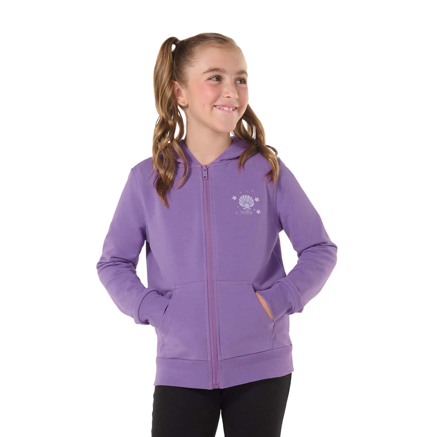 Buzo para Niña Turini color Morado