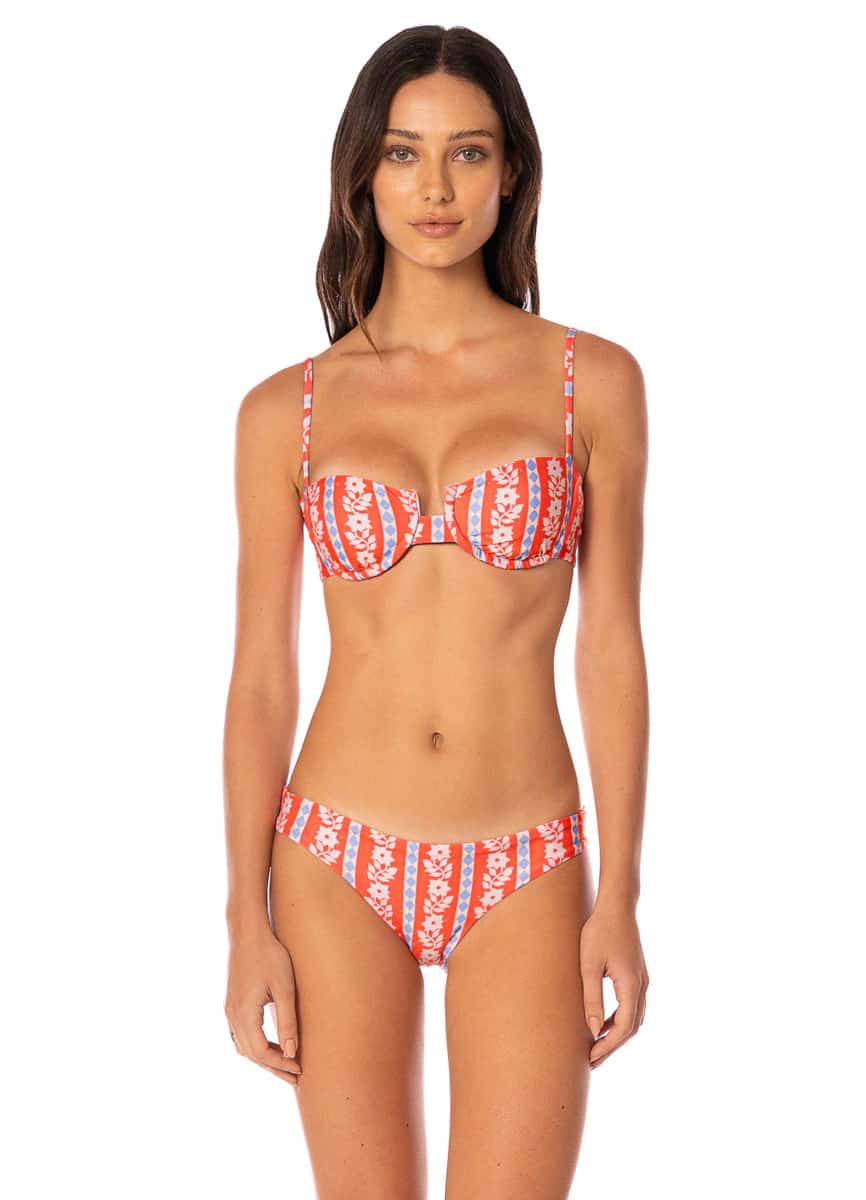 Maaji Vintage Bloom Roseland Unmolded Underwire Bikini Top