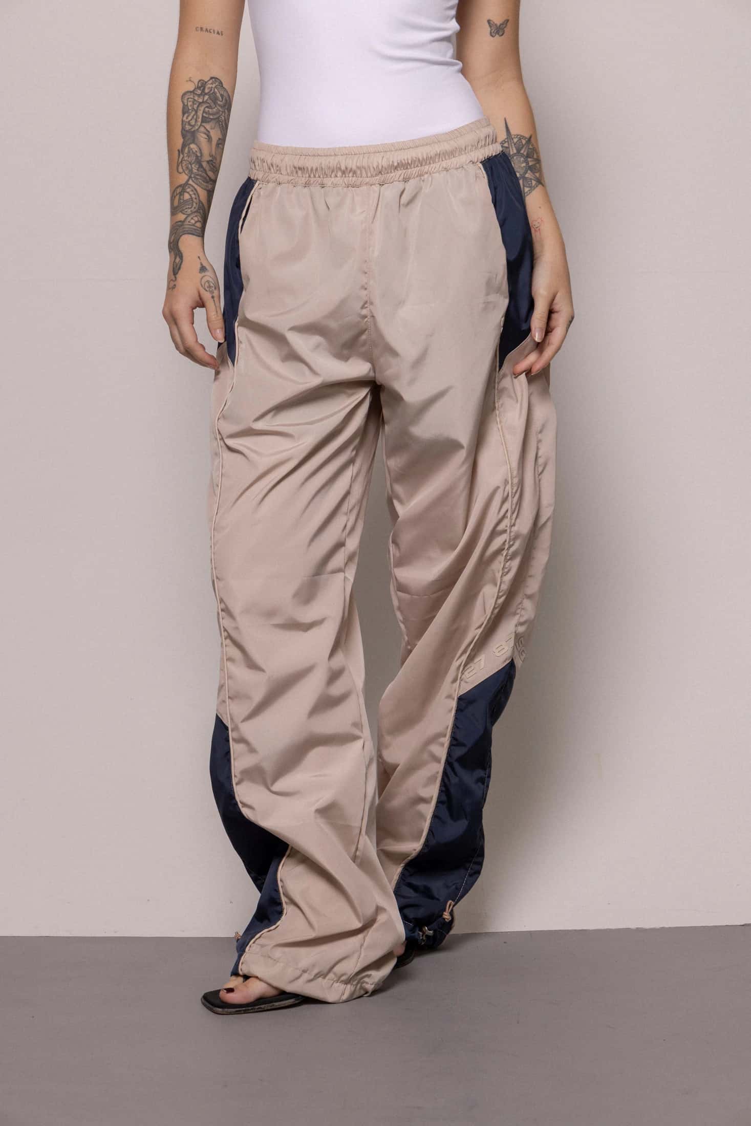 Sudadera Parachute 8727 Dama-Beige