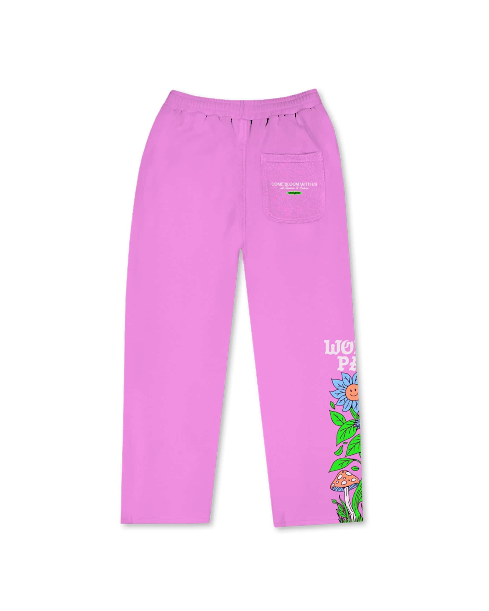JOGGER RECTO FLOWERS LILA - miniatura 2